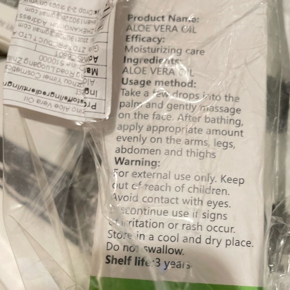 ROZINO Hair and Skin Care Set 100% ORGANIC ALOEVERA OIL ROSEMARY MINT CONDITIONE - Picture 2 of 8